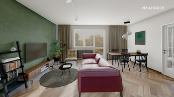 Prodej bytu 2+1 v osobním vlastnictví 69 m², Praha 6 - Liboc