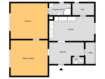 Prodej bytu 2+1 v osobním vlastnictví 98 m², Milovice