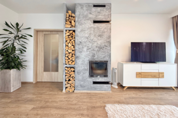 obývací pokoj - Prodej bytu 5+kk v osobním vlastnictví 226 m², Sibřina