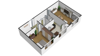 Prodej bytu 2+1 v osobním vlastnictví 60 m², Žatec