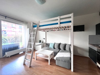 Pronájem bytu 1+kk v osobním vlastnictví 30 m², Hostivice