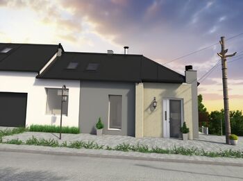 vizualizace - Prodej domu 125 m², Koryčany 