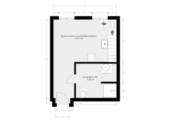 Pronájem bytu 1+kk v osobním vlastnictví 27 m², Praha 1 - Josefov