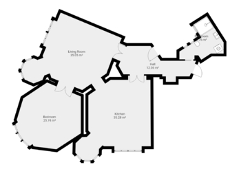 Pronájem bytu 2+1 v osobním vlastnictví 116 m², Praha 1 - Josefov