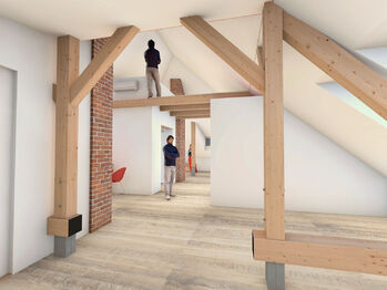 Pronájem kancelářských prostor 174 m², Rožnov pod Radhoštěm