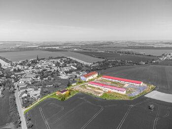 Pronájem skladovacích prostor 3690 m², Dolní Chvatliny