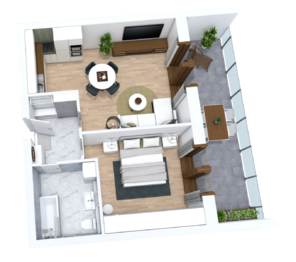 Prodej bytu 2+kk v osobním vlastnictví 68 m², Třeština