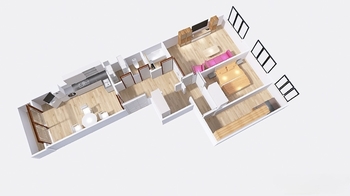 Prodej bytu 3+1 v osobním vlastnictví 92 m², Brno