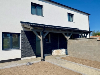 Ukázka dostavěného domu - Prodej domu 123 m², Babice