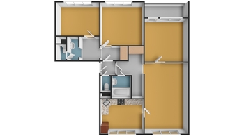 Prodej bytu 4+1 v osobním vlastnictví 84 m², Plzeň