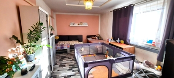 obývací pokoj - Prodej bytu 2+1 v osobním vlastnictví 867 m², Dešná