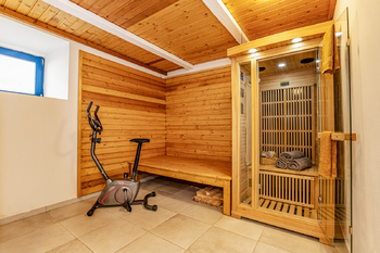 Sauna - Prodej domu 200 m², Borovany