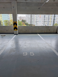 Garážové parkovací stání č. 95 v 3. NP. - Pronájem garážového stání, Praha 9 - Černý Most