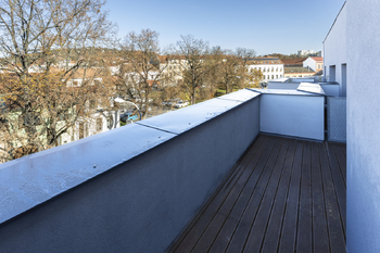 Byt 1kk, 27 m2 + terasa, Židenice, Vančurova, Brno - Pronájem bytu 1+kk v osobním vlastnictví 32 m², Brno