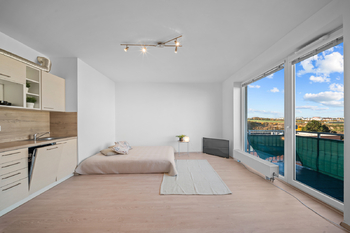 Prodej bytu 1+kk v osobním vlastnictví 35 m², Hostivice