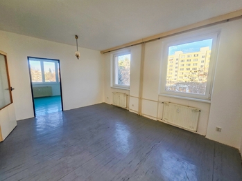 obývací pokoj - Prodej bytu 3+1 v osobním vlastnictví 66 m², České Budějovice