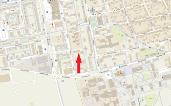 mapa - Prodej bytu 3+1 v osobním vlastnictví 66 m², České Budějovice