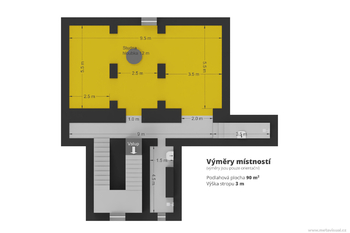 Pronájem obchodních prostor 90 m², Praha 3 - Žižkov