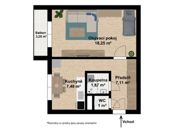 Prodej bytu 1+1 v družstevním vlastnictví 41 m², Mohelnice