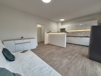 pokoj 1 - Pronájem bytu 2+kk v osobním vlastnictví 51 m², Kladno