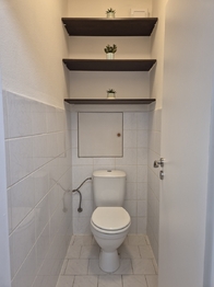 WC - Pronájem bytu 2+kk v osobním vlastnictví 51 m², Kladno