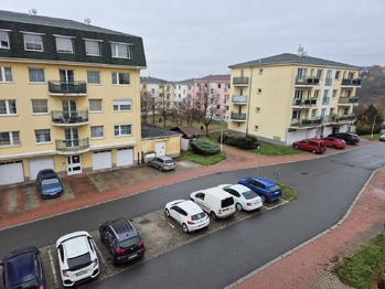 výhled z balkonu - Pronájem bytu 2+kk v osobním vlastnictví 51 m², Kladno