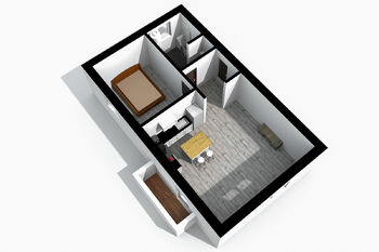 Pronájem bytu 2+kk v osobním vlastnictví 51 m², Vochov