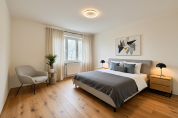 ložnice - vizualizace - Prodej bytu 3+1 v družstevním vlastnictví 77 m², Dušníky