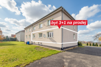 vyznačený byt - Prodej bytu 3+1 v družstevním vlastnictví 77 m², Dušníky