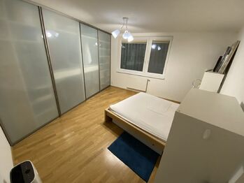 Ložnice 1 - Pronájem bytu 2+kk v osobním vlastnictví 70 m², Praha 4 - Michle