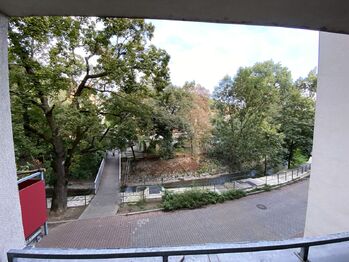 Výhled na Botič - Pronájem bytu 2+kk v osobním vlastnictví 70 m², Praha 4 - Michle