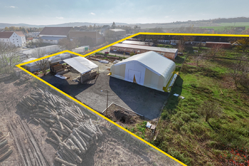 Výrobní, skladový areál Troubsko - Pronájem skladovacích prostor 3000 m², Troubsko