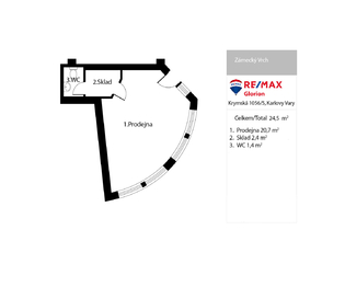 Prodej obchodních prostor 31 m², Karlovy Vary