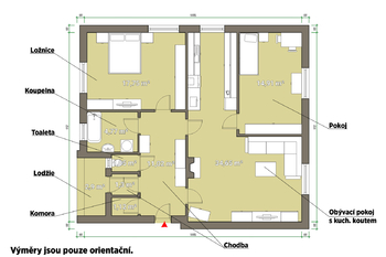 Prodej bytu 3+kk v osobním vlastnictví 90 m², Dobřany