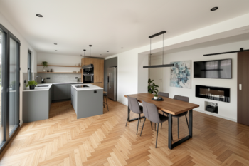 kuchyně - vizualizace - Prodej domu 152 m², Neratovice