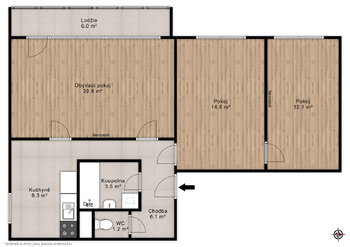 Prodej bytu 3+1 v osobním vlastnictví 74 m², Praha 4 - Krč