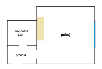 Pronájem bytu 1+kk v osobním vlastnictví 25 m², Praha 4 - Nusle