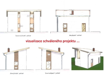 schválený projekt ... - Prodej pozemku 582 m², Kochánov