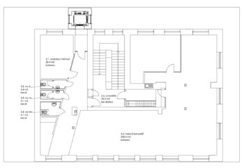 Pronájem kancelářských prostor 289 m², Plzeň