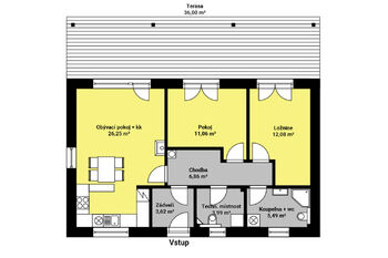 Pronájem domu 69 m², Zruč nad Sázavou