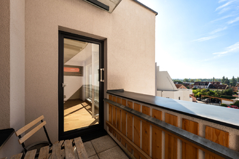 2. terasa - Pronájem bytu 3+kk v osobním vlastnictví 82 m², České Budějovice