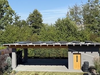 Technická místnost s fotovoltaikou - Prodej domu 135 m², Ostrava