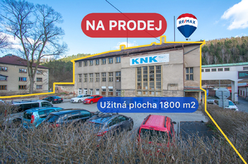 Prodej skladu Úpice - Prodej výrobních prostor 1817 m², Úpice