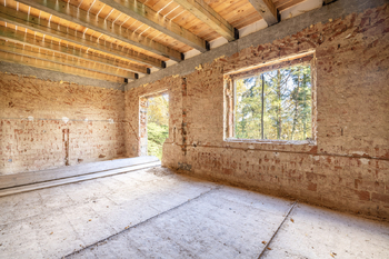 Budoucí kuchyně a jidelna - Prodej domu 140 m², Čtyřkoly