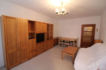 obývací pokoj - Pronájem bytu 1+1 v osobním vlastnictví 47 m², České Budějovice