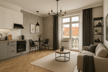 Prodej bytu 1+1 v osobním vlastnictví 48 m², Praha 10 - Vršovice