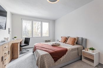 Ložnice. - Prodej bytu 3+1 v družstevním vlastnictví 83 m², Jindřichův Hradec