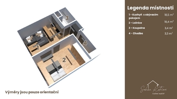 Prodej bytu 2+kk v osobním vlastnictví 47 m², Hradec Králové