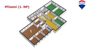 Prodej kancelářských prostor 826 m², Česká Lípa