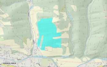 Prodej pozemku 133 m², Karolinka